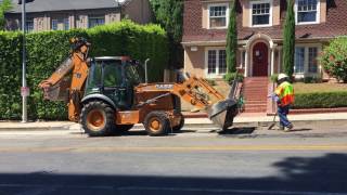 Water Main Break Causes Road Closures W7774