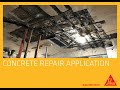 Concrete repair application