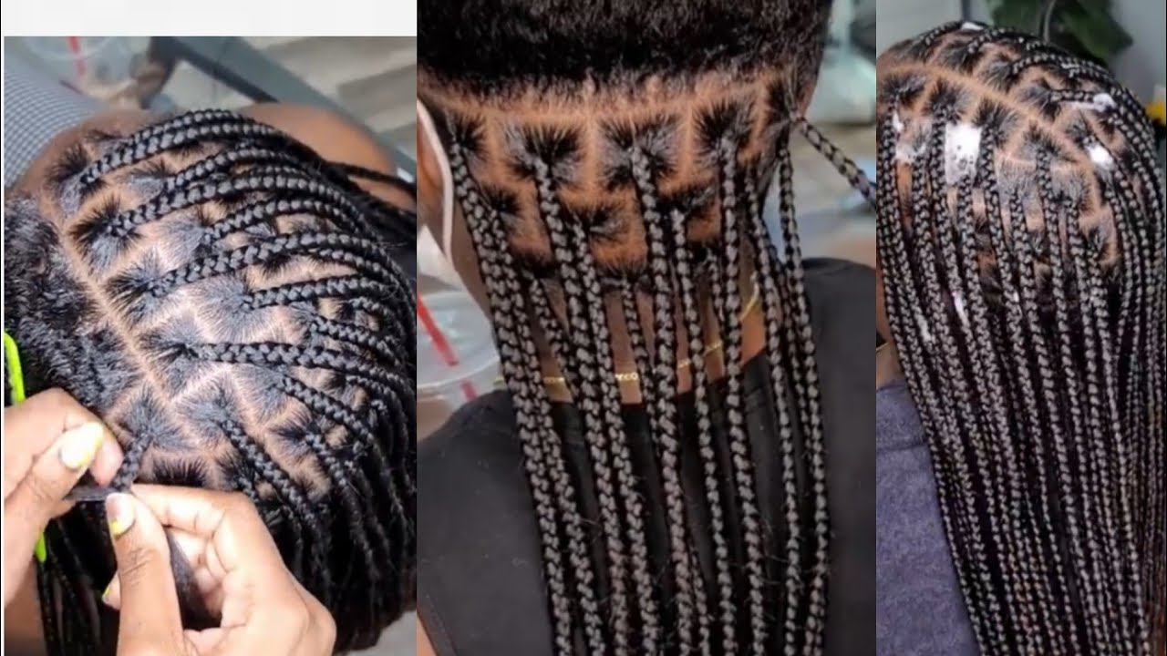 Knotless Braid Tutorial Beginner Friendly - YouTube