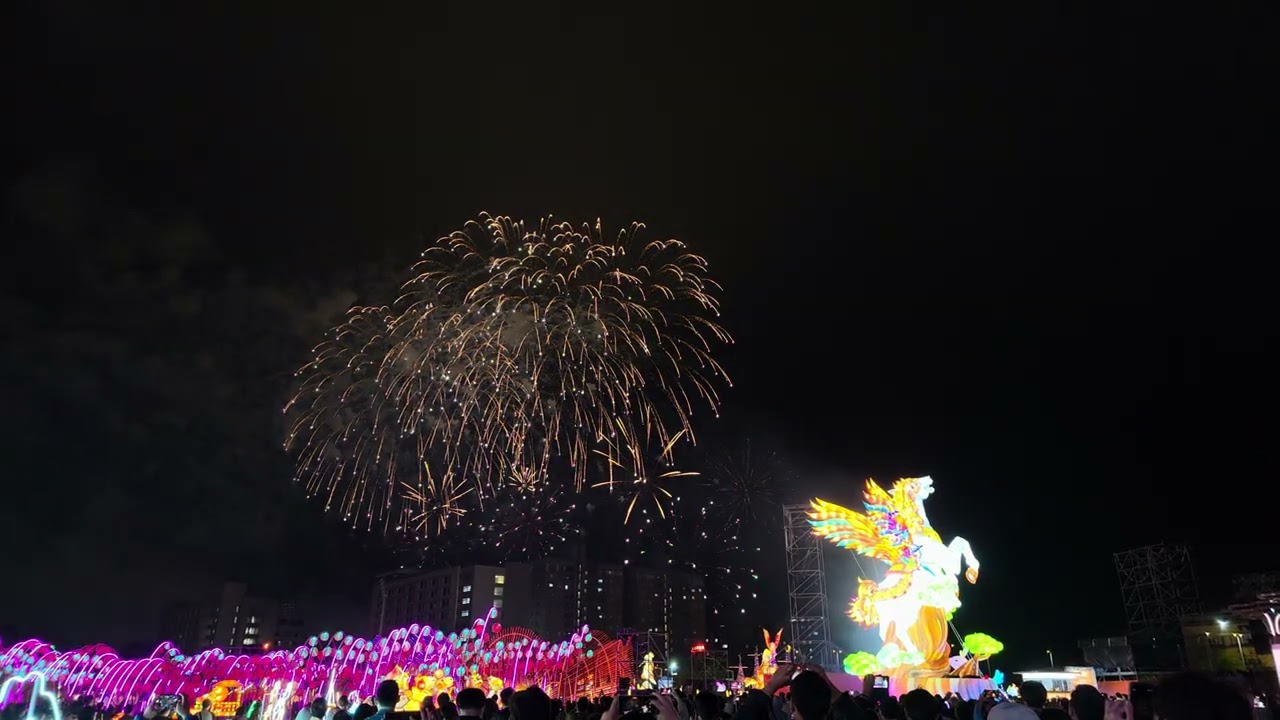 2026 台灣燈會在嘉義 開幕煙火