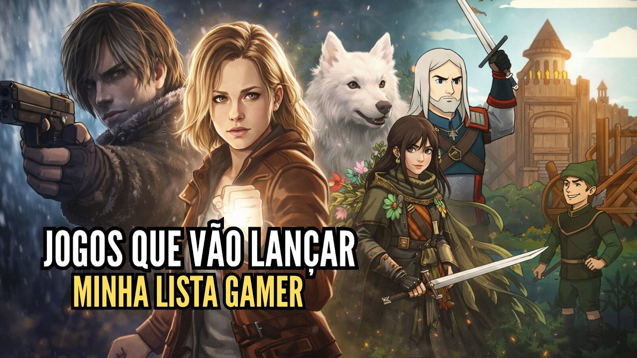 Lançamentos Que Prometem Viciar na Gameplay - MINHA LISTA GAMER