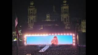 Así Arrancó El Show De Shakira En El Zócalo.
