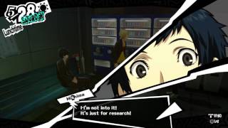 Persona 5 - 5-28 Saturday Ryuji & Mishima Launch Operation Maidwatch Dialogue Tree Sequence