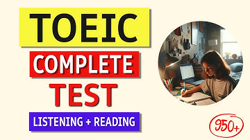 TOEIC Listening & Reading Practice Test 2024 | Real Exam Simulation with Answers!