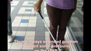 White Cane Technique-Diagonal Technique