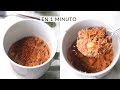 MUG CAKE FIT DE MANZANA Y CANELA | en microondas | EN 1 MINUTO