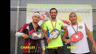 PICKLEBALL  SINGLES GOLD MEDAL 4.5 AB. PROV. CHAMPIONSHIPS 2017 MIKE YEE vs CHURCO QUINTERO