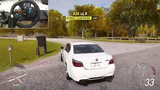 Forza Horizon 6 - BMW M5 E60 | Logitech G29 Realistic Gameplay 4K