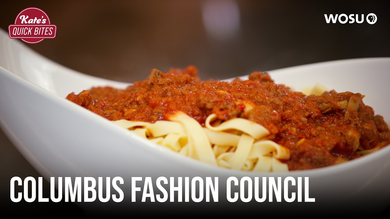 Making Beef Bolognese with Columbus Fashion Council - Kate's Quick Bites