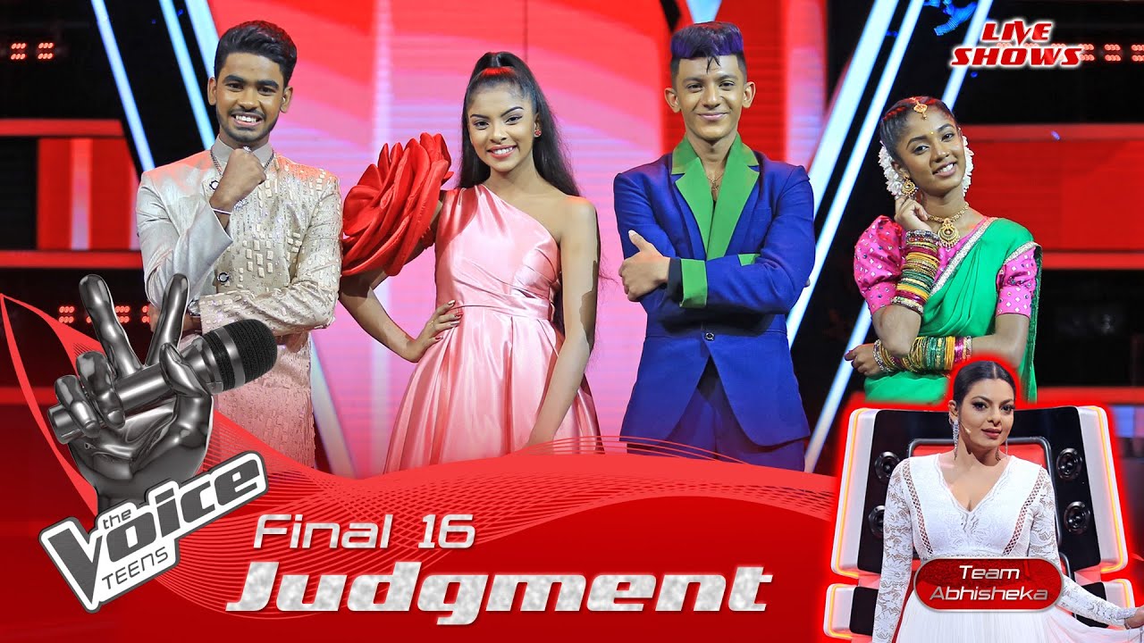 Team Abhisheka | The Judgment | Live Shows | Final 16 | The Voice Teens Sri Lanka