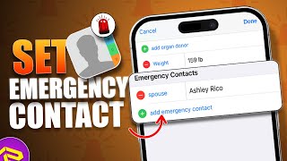 How to Set Emergency Contacts on iPhone Lock Screen | Show Emergency Contacts on Locked iPhone
