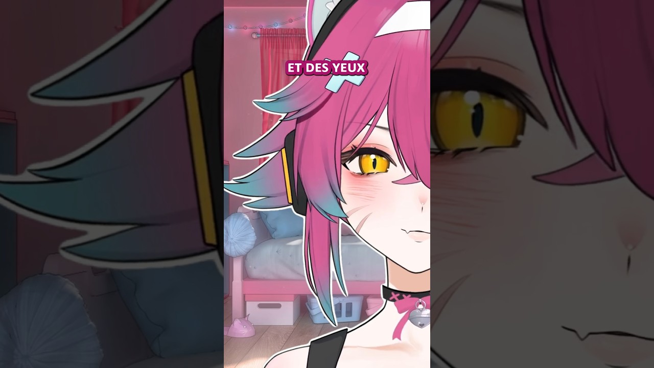 KatChanVT elle a g&eacute;chan 😱 #anime #manga #katchanvt #surprise