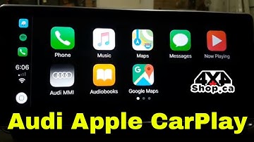 10.25" inch Android Screen Apple Carplay Audi A4 with 3G MMI Navigation and backup Camera