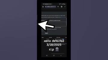 xeno is detected the death of free executors 🪦#fyp #roblox #robloxexploiting #xeno #free #alert #