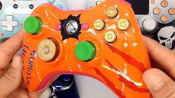 35+ Custom Painted Xbox One / Xbox 360 / PS4 / PS3 Controllers! | Acidic Gaming