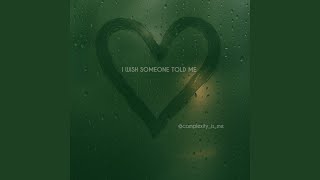 I wish someone told me