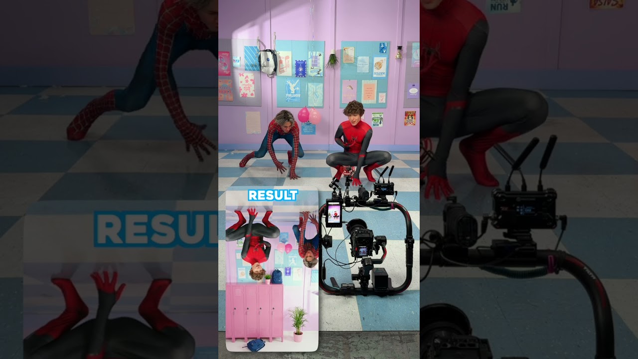 Spiderman Trend BTS