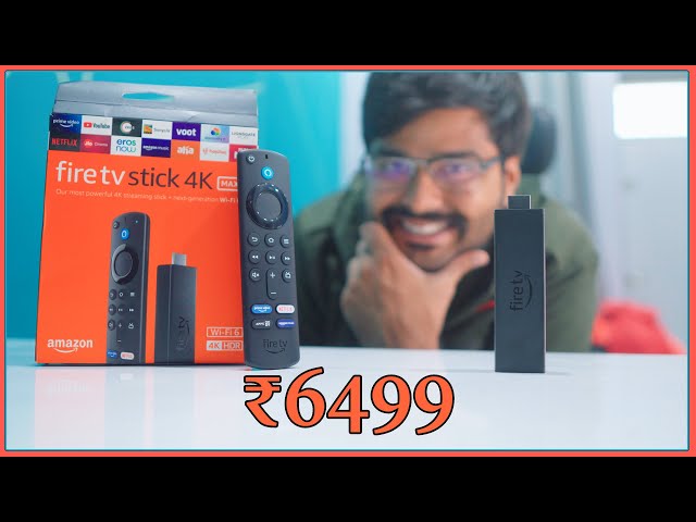 🔥2023 NEW  Fire TV Stick 4K MAX Wi-Fi6 TV Remote Alexa Voice Control  840080565170