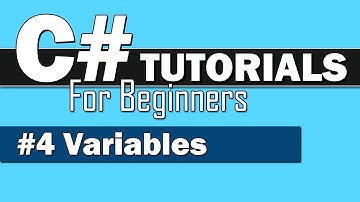 C# Tutorial for Beginners #4 - Variables and Data Types
