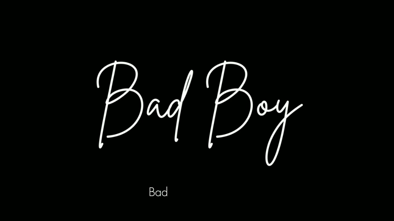 Watch Bad Boy on YouTube Watch Bad Boy on YouTube