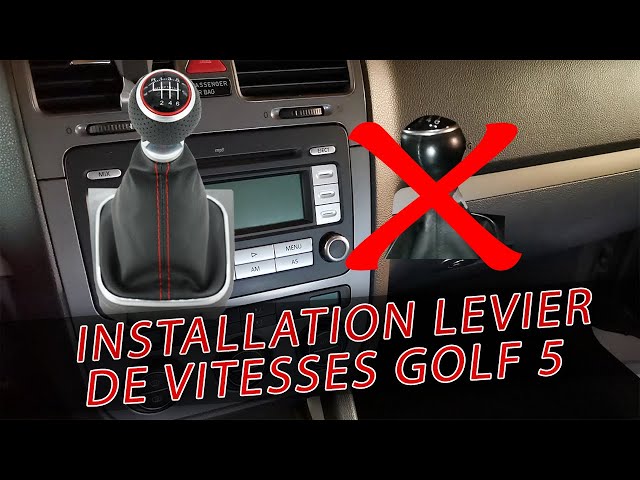 Pommeau Levier De vitesse +soufflet Golf 5