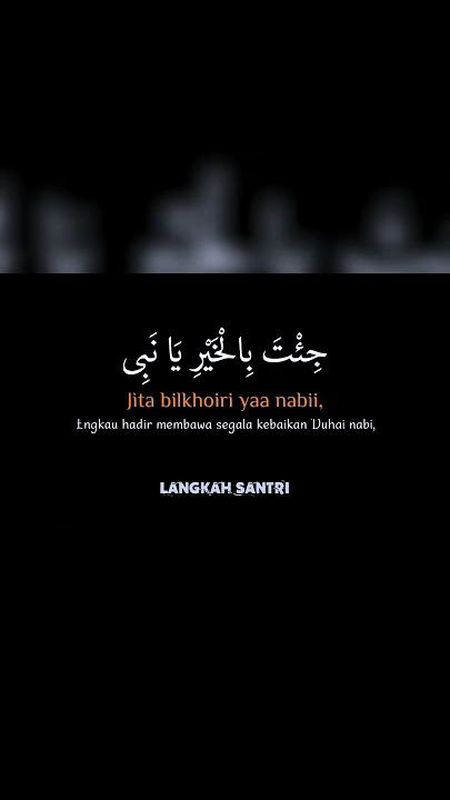 Azka taslimi arab dan terjemahannya #lirikarab #sholawat #story