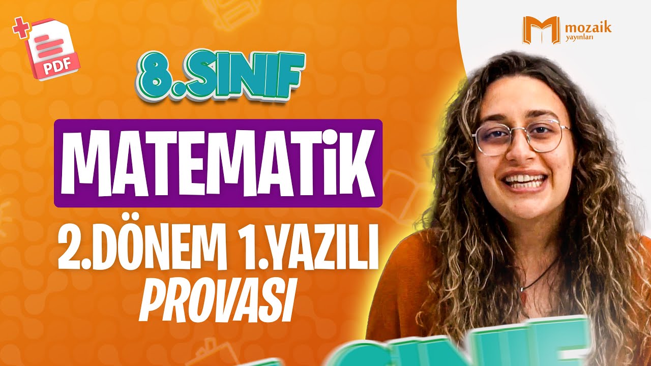 8. Sınıf Matematik 2. Dönem 1. Yazılıya Hazırlık - Konu Özeti #2025