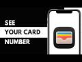 How To See Your Card Number on Apple Wallet