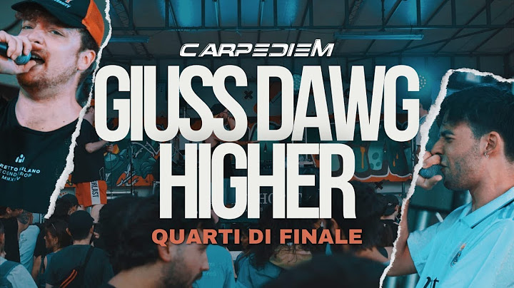 HIGHER vs GIUSS DAWG - CARPE DIEM - QUARTI di FINALE - Freestyle Rap Battle