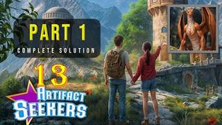 Artifact Seekers 13: Dragon’s Castle Walkthrough Part 1 – Full Game Start & Puzzle Solutions