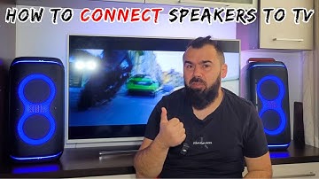 How to connect 2 JBL Partybox to Smart TV in STEREO mode?