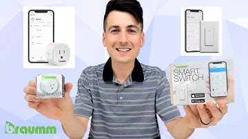 BRAUMM Smart Light Switch & BRAUMM WiFi Smart Plug Setup & Review