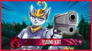 There is something weird about this Yuumi custom skin - Yuumi as Katarina