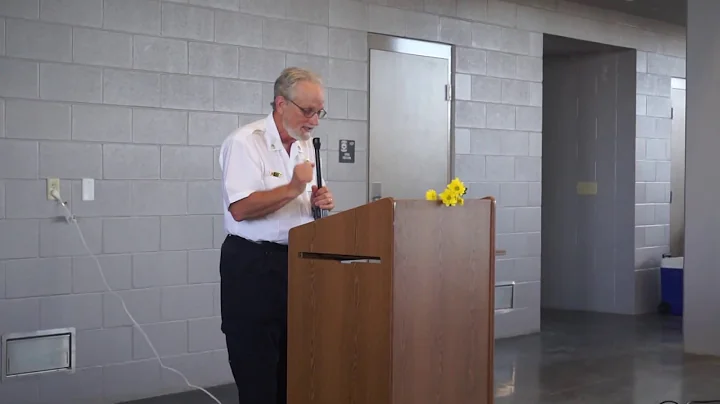Chaplain  Kelley Vaughan Blessing the New Galvesto...