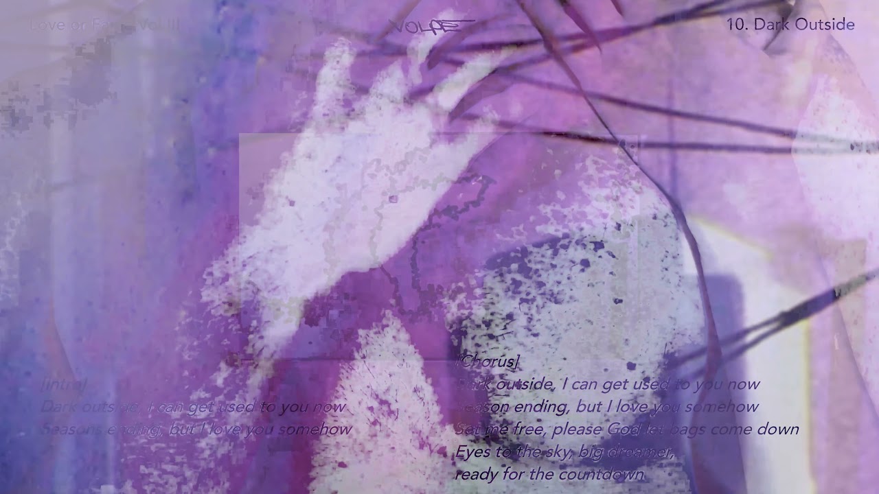 Volpe - Dark Outside \ Tonight ( Slowed n Reverb ) (Official Visualizer)