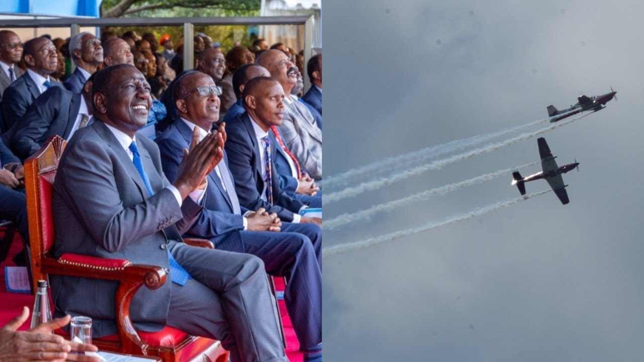 Watch Spectacular Military Airshow by the Kenya Air Force During Their ...