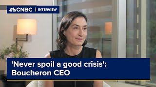 'Never spoil a good crisis': Boucheron CEO