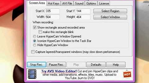 How to slow down your hypercam 2