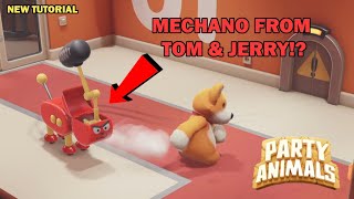 PLAYING THE NEW TUTORIAL IN PARTY ANIMALS!!