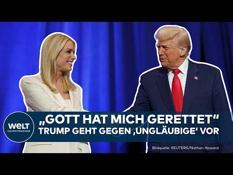USA: Donald Trump ruft Glaubens-Polizei ins Leben! - „Taskforce gegen antichristliches Verhalten“