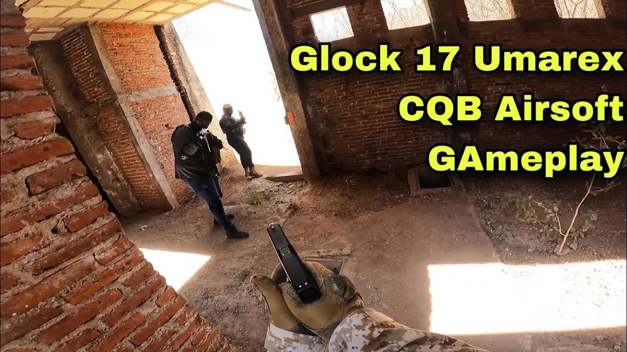 Glock 17 umarex Gen 5 | Airsoft Gameplay | Partida rápida