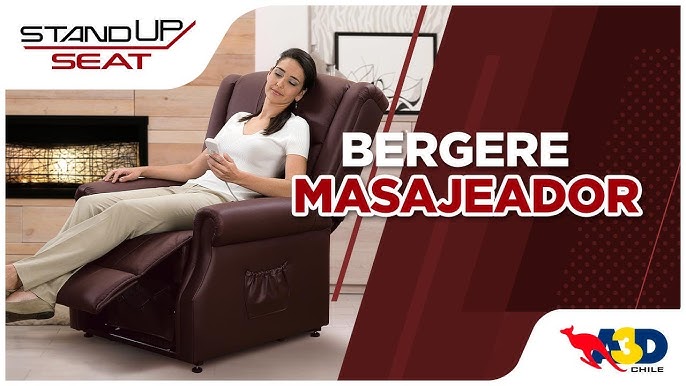 Sillón de lujo reclinable para abuelitos con elevador eléctrico, brinda  masaje con calor - Stand Up Seat