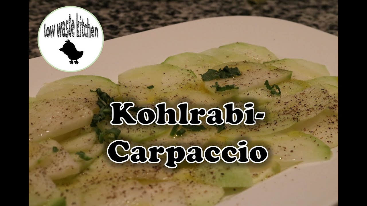 Kohlrabi-Carpaccio