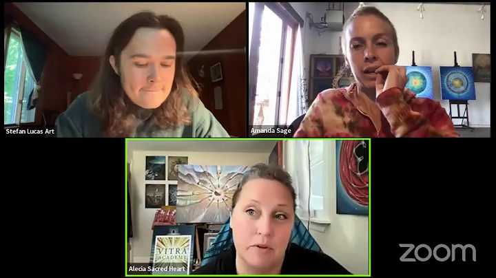 Alecia Sacred Heart and Amanda Sage interview Stef...