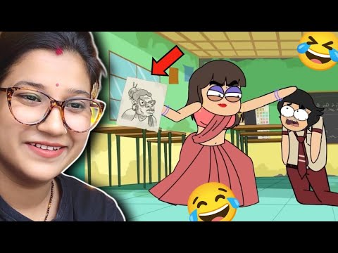 HardToonz SCHOOL LIFE PARODY Animations😂😜Reaction Video 😂😂