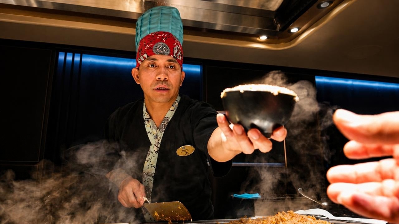 Our Last Adventure Aboard The NCL Prima - Hasuki Japanese Grill