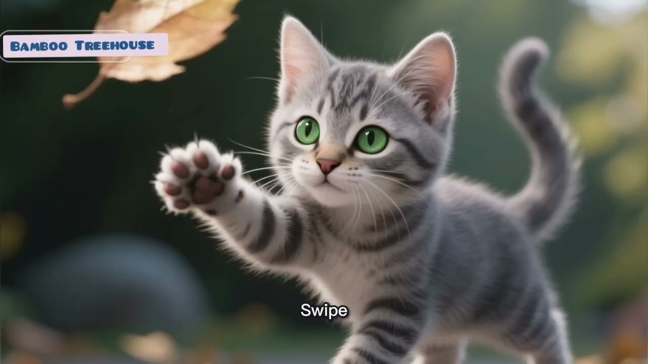 Bamboo Treehouse – Episode 9 🍂 | Dancing Leaves | Small Joys 🐱🌿