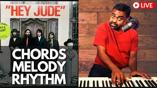 How to play Hey Jude Piano Tutorial