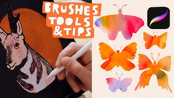 How I use Procreate to Make Stickers and Digital Art! Procreate Tips
