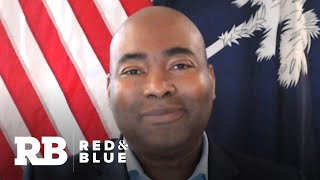 "It's not about left or right": Democratic National Committee chair Jamie Harrison downplays rift…